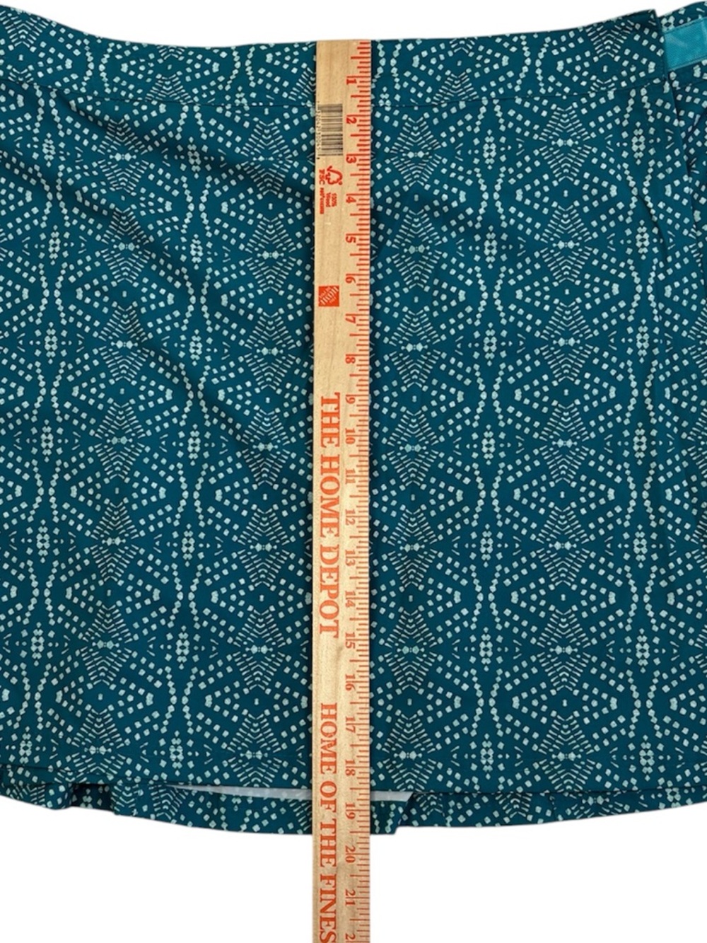 RipSkirt Hawaii XL Playa Ocean Teal Adjustable Wrap Mini Cover Up Hidden Pocket - Picture 5 of 6